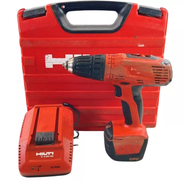 WIERTARKO - WKRĘTARKA UDAROWA HILTI SFH-14A 14,4V + AKU 3,3 AH / WALIZKA