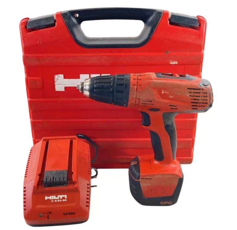 WIERTARKO - WKRĘTARKA UDAROWA HILTI SFH-14A 14,4V + AKU 3,3 AH / WALIZKA