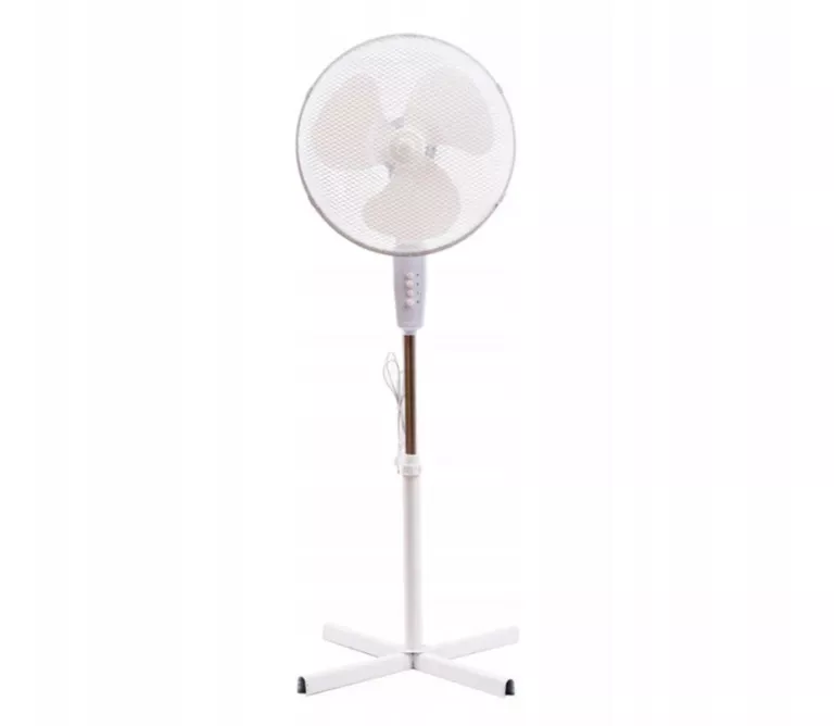 WENTYLATOR PODŁOGOWY WIATRAK FIRST FM4041 40CM 45W BIAŁY 16'