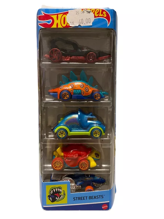 ZESTAW AUTEK HOT WHEELS STREET BEASTS