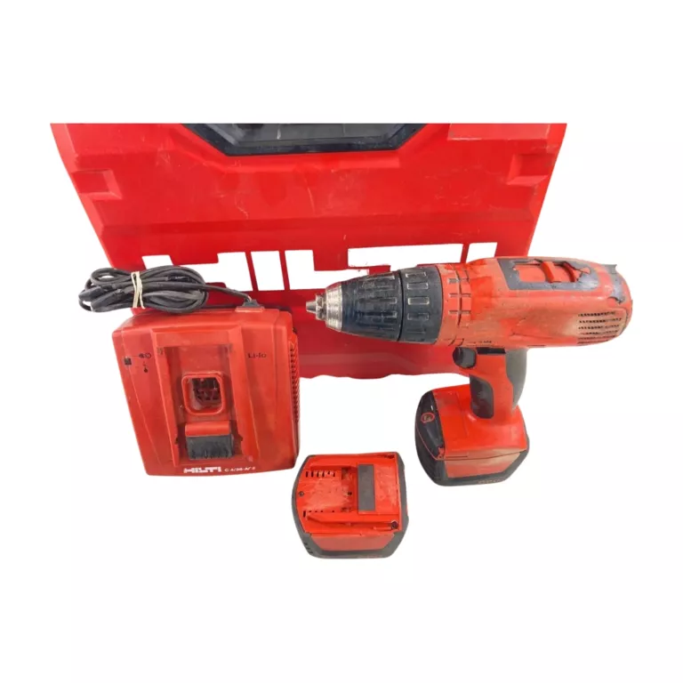 WIERTARKO - WKRĘTARKA UDAROWA HILTI SFH-14A 14,4V + 2X AKU 5,2 AH / WALIZK