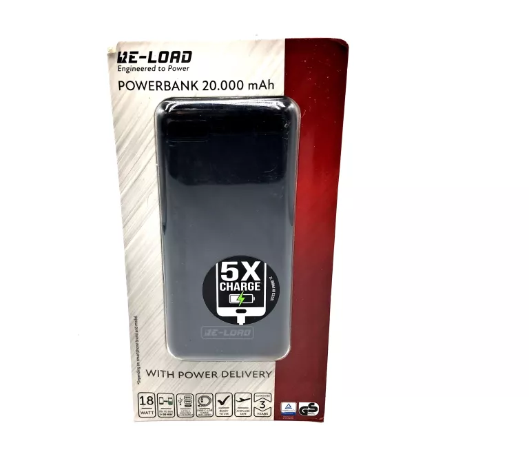 POWERBANK RE-LOAD 20000 MAH