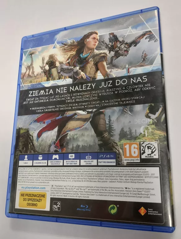 HORIZON ZERO DAWN PS4