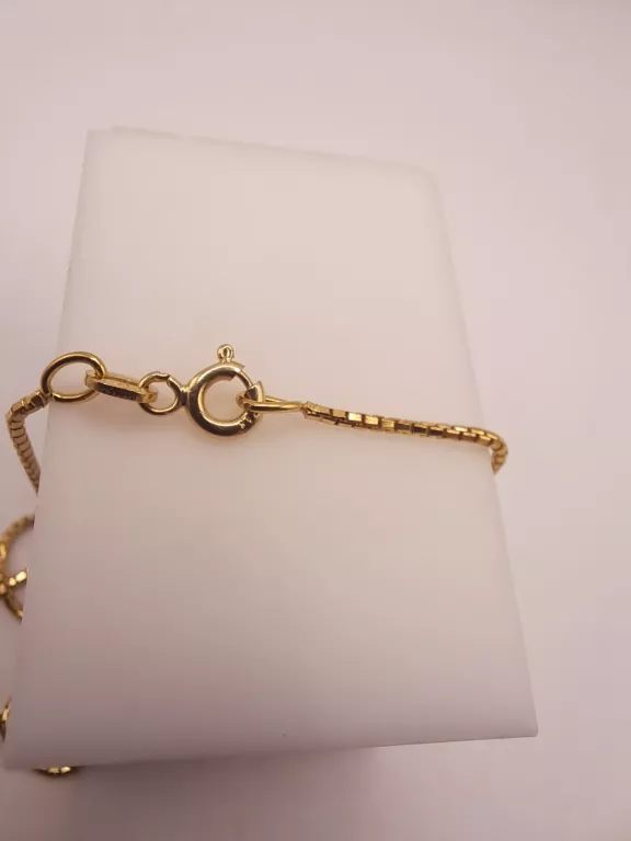 ZŁOTY ŁAŃCUSZEK 4,3G/750/44CM