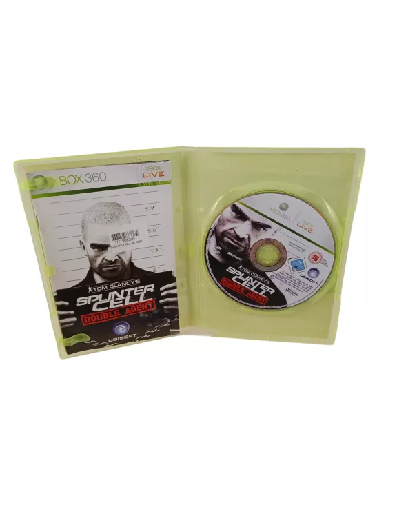 GRA XBOX 360 TOM CLANCY'S SPLINTER CELL DOUBLE AGENT