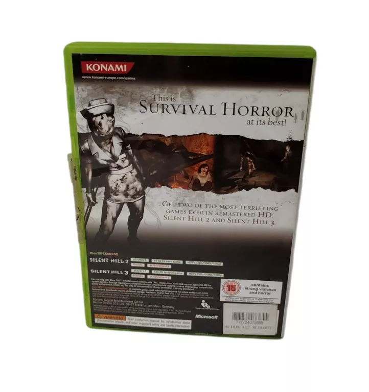 SILENT HILL HD COLLECTION XBOX 360