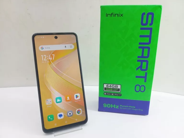 TELEFON INFINIX SMART 8 3/64GB KOMPLET