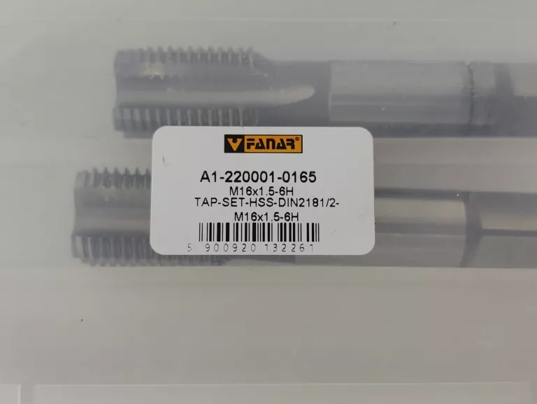 GWINTOWNIKI FANAR TAP-SET HSS DIN2181/2 M16 X 1.5-6H