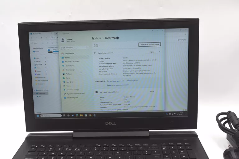 LAPTOP DELL INSPIRON G5 15 5587 15,6 " INTEL CORE I5 8 GB / 512 GB CZARNY
