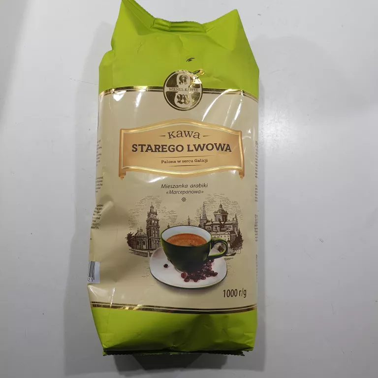 KAWA STAREGO LWOWA MARCEPANOWA KAWA ZIARNISTA 1KG