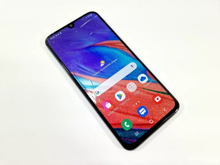 SAMSUNG GALAXY A40 | 4GB/64GB | CZARNY | ZBITY EKRAN