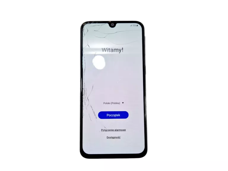 SAMSUNG GALAXY A40 | 4GB/64GB | CZARNY | ZBITY EKRAN