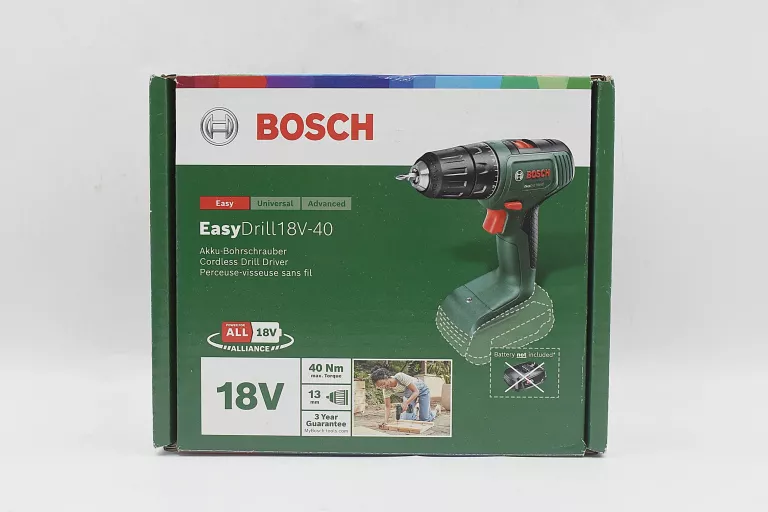 WKRĘTARKA BOSCH EASYDRILL 18V-38 SOLO W WALIZCE - BODY