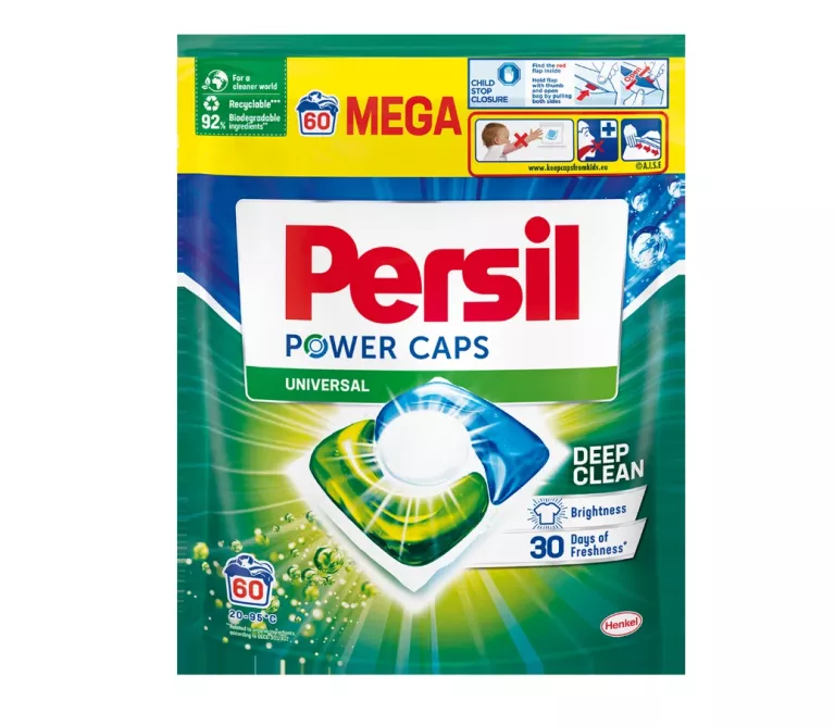 PERSIL KAPSUŁKI DO PRANIA UNIVERSAL 60 POWER CUPS