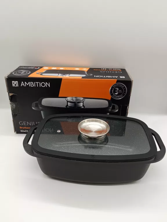 AMBITION GENIUS BRYTFANNA Z POKRYWKA 5,6L WARTO!!