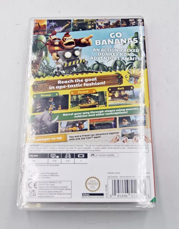 GRA DONKEY KONG COUNTRY RETURNS HD NINTENDO SWITCH