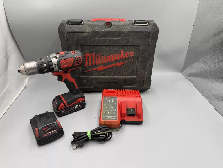 WKRĘTARKA MILWAUKEE M18 BPD + 2 AKU + ŁAD + WALIZKA