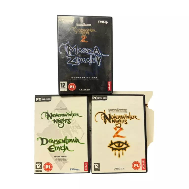 NEVERWINTER NIGHTS 1 + 2 KOLEKCJA WSZECH CZASÓW