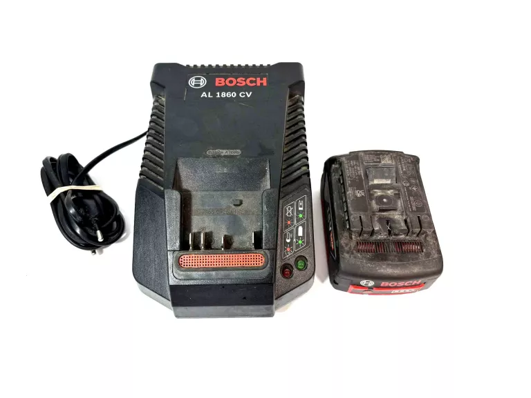 ŁADOWARKA BOSCH AL 1860 CV Z AKUMULATOREM BOSCH 18V 4,0 AH 03/2023
