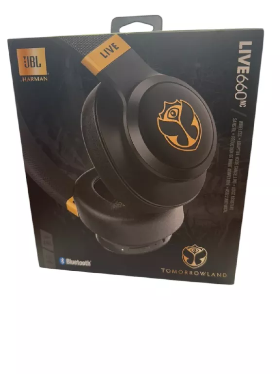 SŁUCHAWKI NAUSZNE JBL LIVE 660NC TOMORROWLAND CZARNY