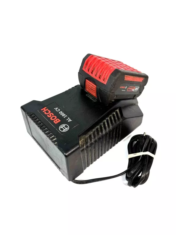 ŁADOWARKA BOSCH AL 1860 CV Z AKUMULATOREM BOSCH 18V 4,0 AH 03/2023