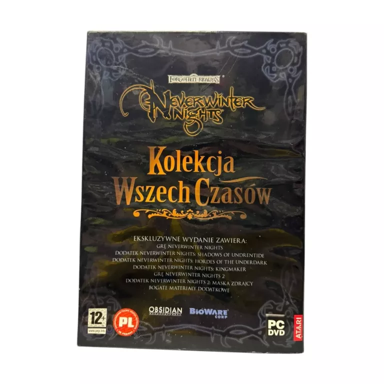 NEVERWINTER NIGHTS 1 + 2 KOLEKCJA WSZECH CZASÓW