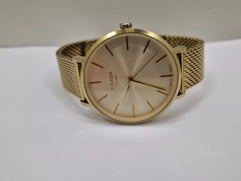 ZEGAREK CICADA SWISS MOVT ZŁOTY