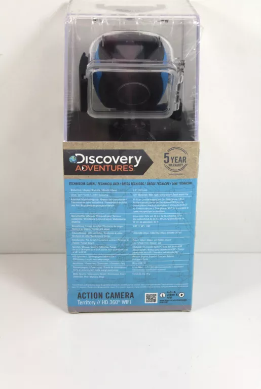KAMERA DISCOVERY ADVENTURES TERRITORY FULL HD 360°