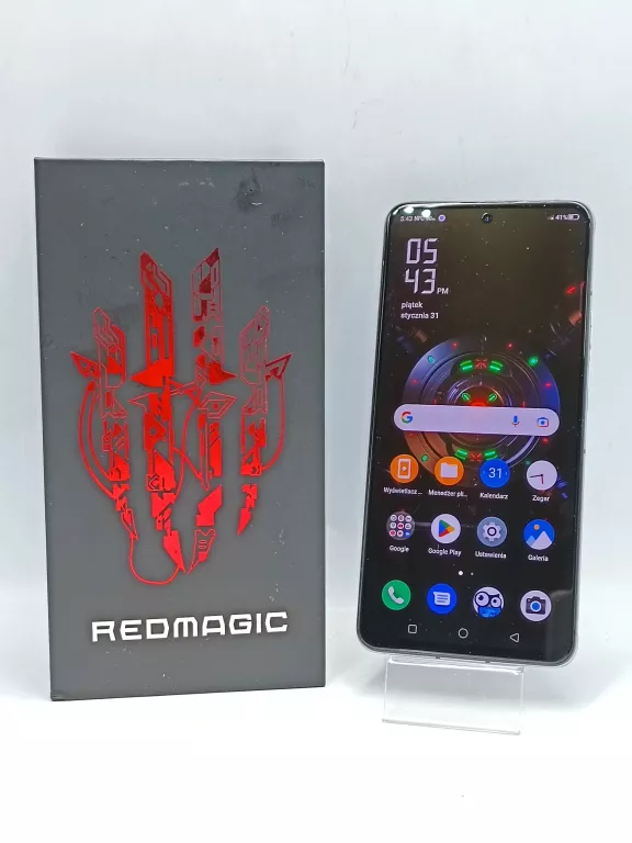 NUBIA RED MAGIC 6R 12/256GB 5G 6.67" 144HZ SREBRNY NX666J