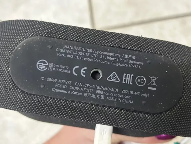 GŁOŚNIK CREATIVE HALO BLACK BT SPEAKER - MF8275