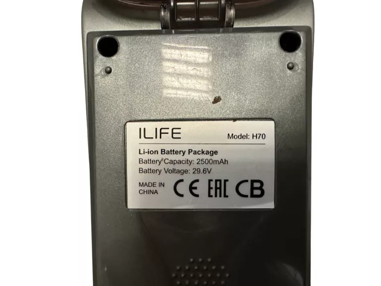 ODKURZACZ PIONONOWY BEZPRZEWODOWY ILIFE H70+ŁAD