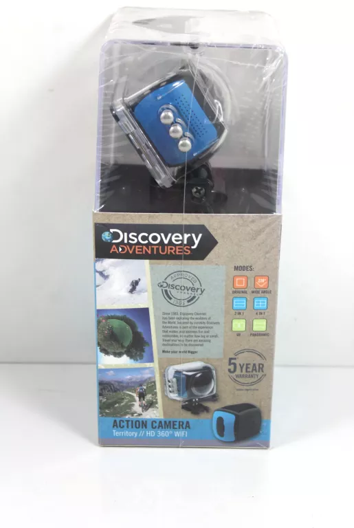 KAMERA DISCOVERY ADVENTURES TERRITORY FULL HD 360°