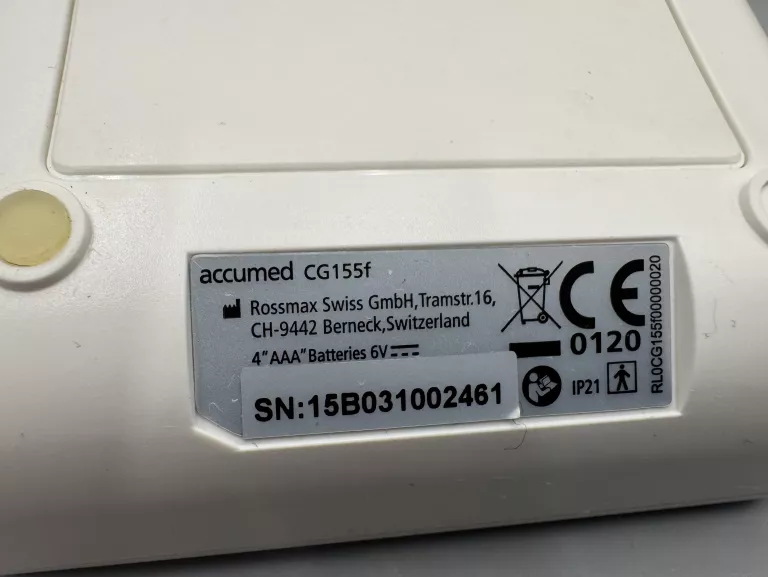 CIŚNIENIOMIEŻ ACCUMED CG155F/REKAW