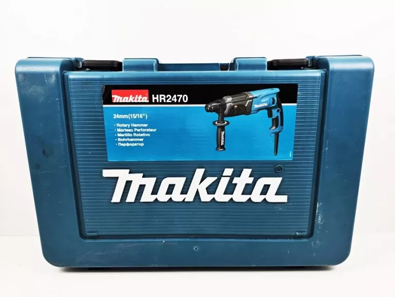 MŁOTOWIERTARKA MAKITA HR2470 Z WALIZKĄ