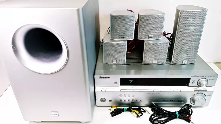 AMPLITUNER PIONEER VSX-417-S / GŁOŚNIKI CANTON MOVIE 95 5.1