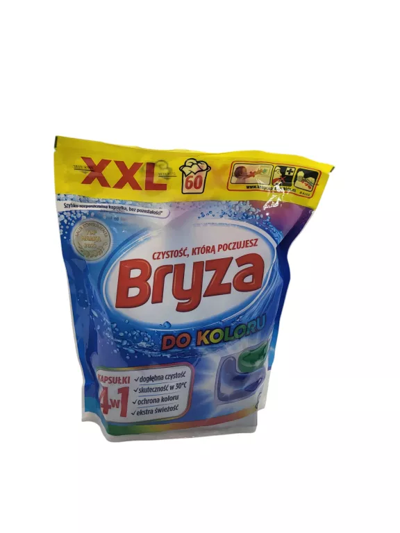 BRYZA 4W1 KAPSUŁKI DO PRANIA 60 SZT