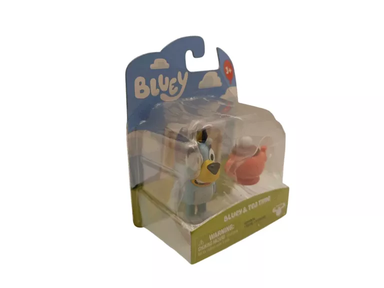 BLUEY 17645 FIGURKI Z AKCESORIAMI BINGO + DZBANEK HERBATY 3+