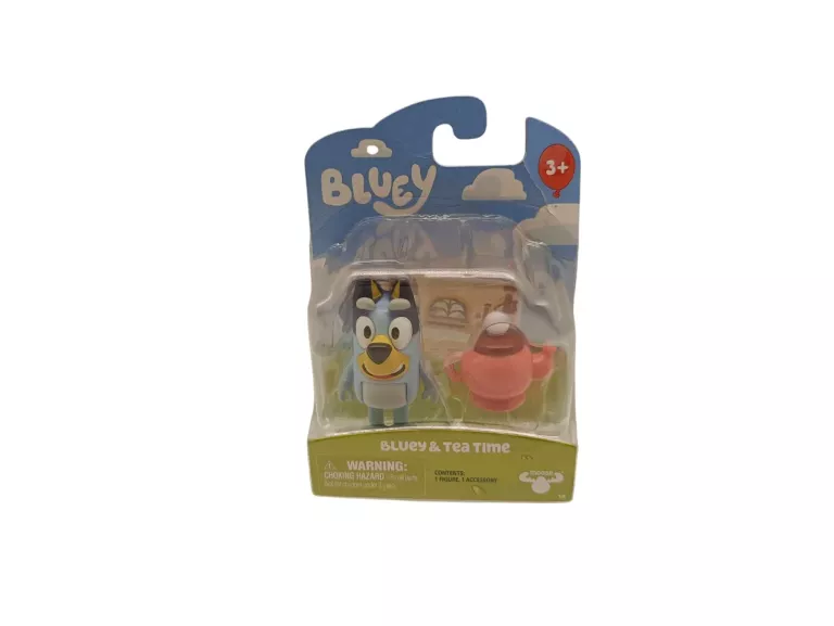 BLUEY 17645 FIGURKI Z AKCESORIAMI BINGO + DZBANEK HERBATY 3+