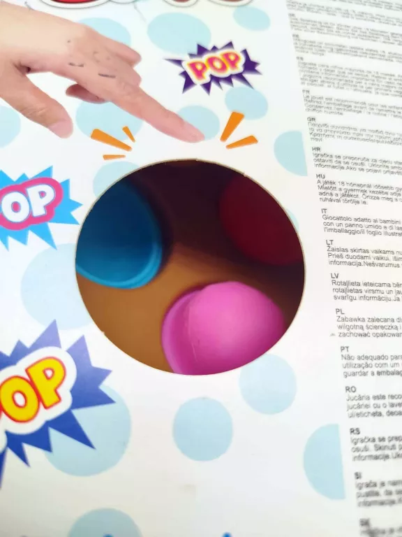 ZABAWKA SENSORYCZNA MONTESSORI JEŻ KOLOROWY JEŻYK DLA DZIECI ANTYSTRESOWA