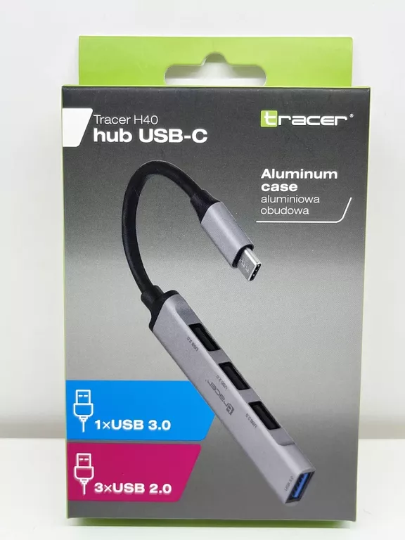 HUB TRACER USB 3.0 H40 ADAPTER ROZDZIELACZ 4 PORTY