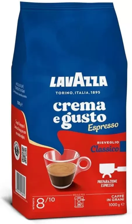 LAVAZZA CREMA E GUSTO CLASSICO KAWA ZIARNISTA 1KG