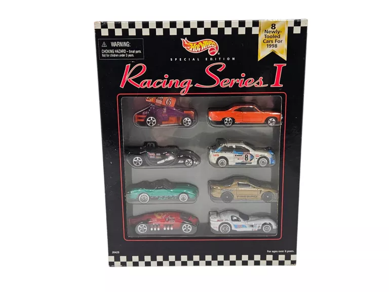 ZESTAW HOT WHEELS SPECIAL EDITION RACING SERIES I 1998 8-PAK 1:64