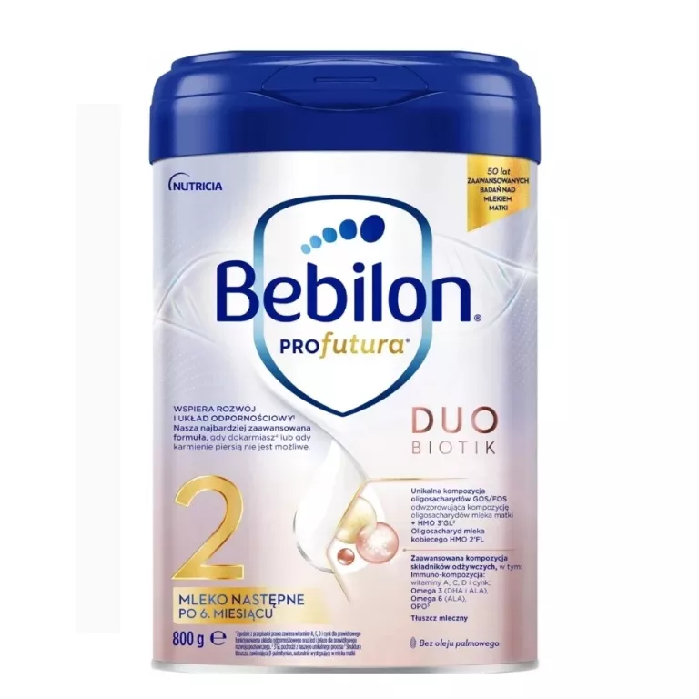 BEBILON PROFUTURA DUOBIOTIK 2 MLEKO NASTĘPNE PO 6 MIECIĄCU 800G