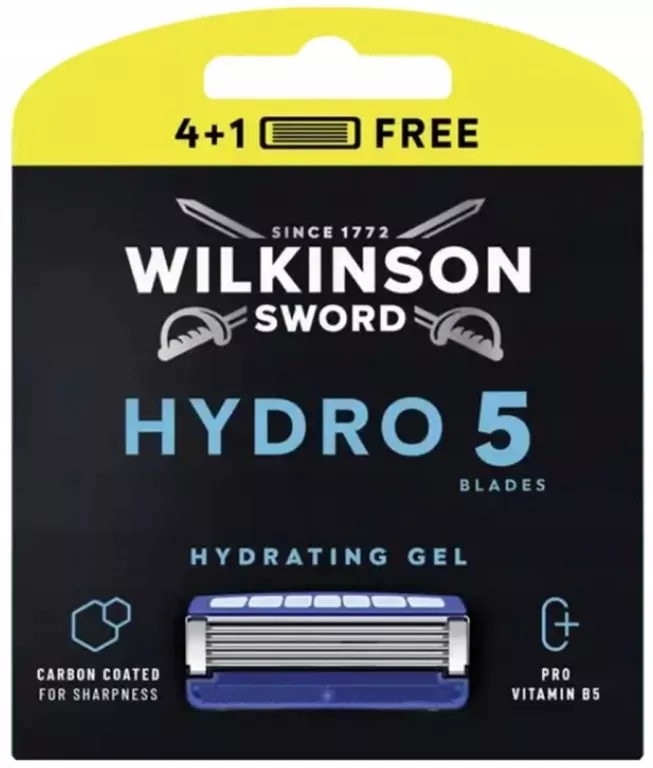 WKŁADY DO MASZYNEK WILKINSON SWORD HYDRO5 ORYGINALNE 5 SZTUK 4027800892266