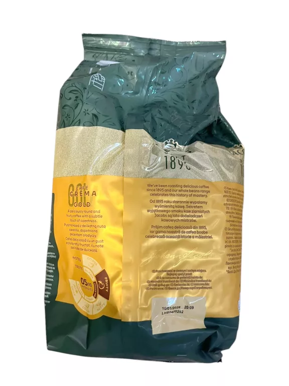 KAWA ZIARNISTA JACOBS GOLD CAFE CREMA 1100G