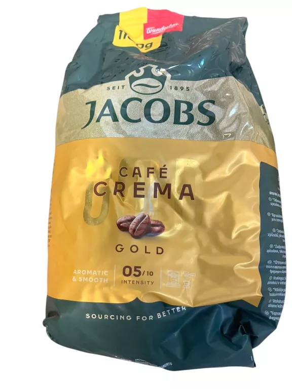 KAWA ZIARNISTA JACOBS GOLD CAFE CREMA 1100G