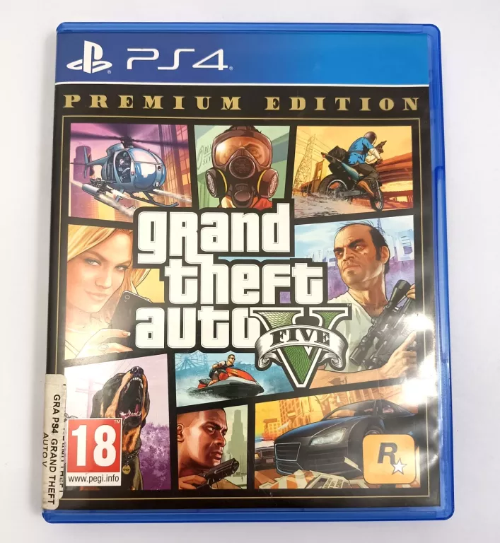 GRA PS4  GRAND THEFT AUTO V