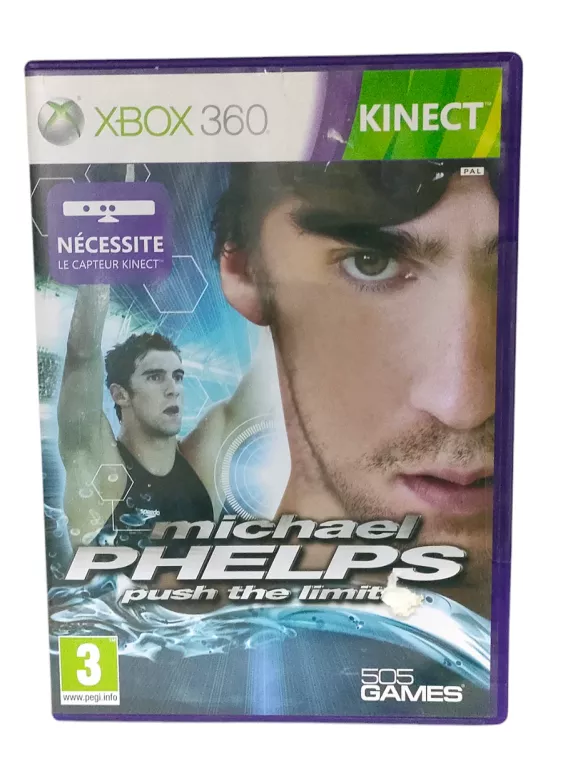 GRA MICHAEL PHELPS PUSH THE LIMIT XBOX360