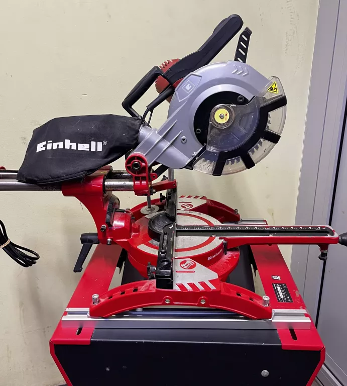 PIŁA UKOŚNICA EINHELL TC-SM 2131 DUAL + STOJAK (ODBIÓR OSOBISTY!) SPRAWNA!