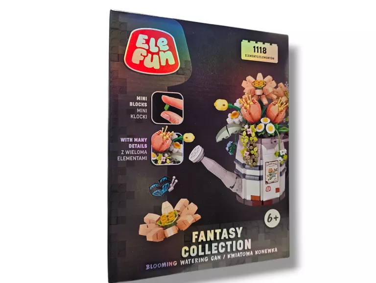 KLOCKI ELEFUN FANTASY COLLECTION KWIATOWA KONEWKA 1118 EL